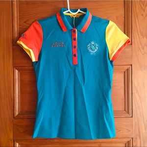Louis Castel Color Block Golf Polo Shirt